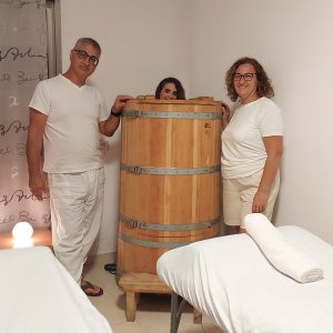 סאונה אישית - הזמן עיסוי